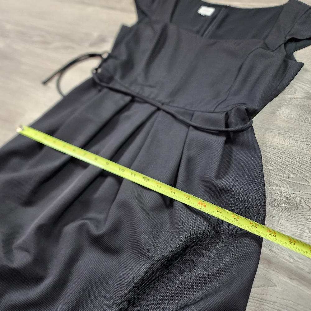 ARMANI COLLEZIONI Made In Italy Black Classic Cocktail Dress 8 - Picture 10 of 16